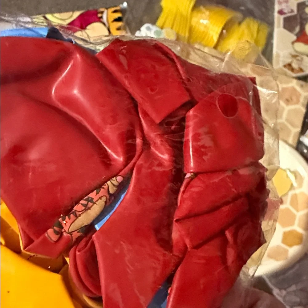 Winnie the Pooh Party Supplies Set - Yellow and Red everything you need!
